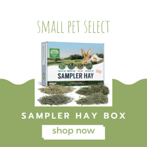 small pet select sampler hay box
